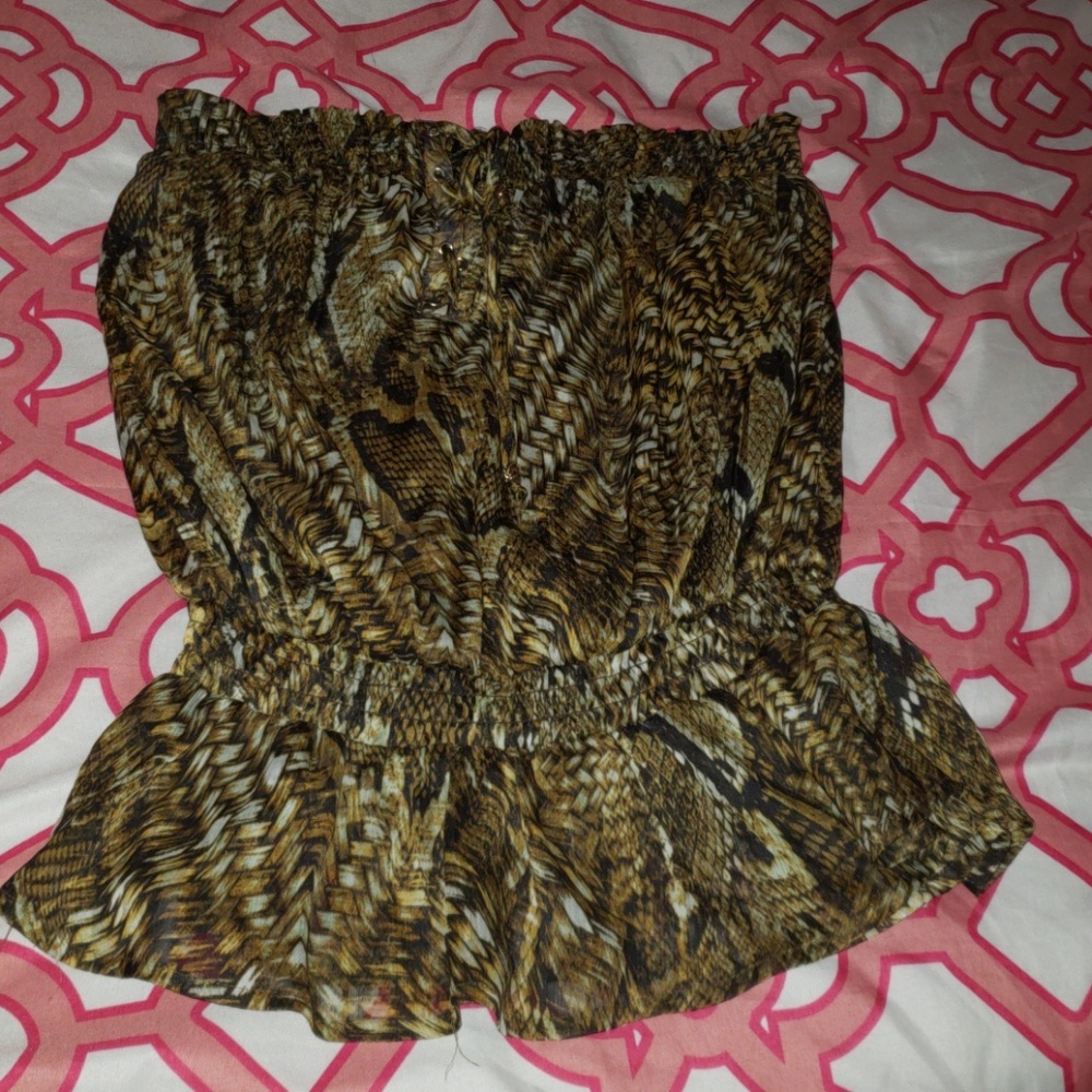 dressy tube top